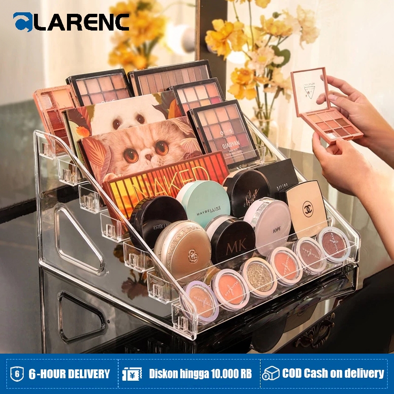 Jual Rak Akrilik 7 Tingkat / Rak acrylic 5 tingkat / Rak Cosmetic ...