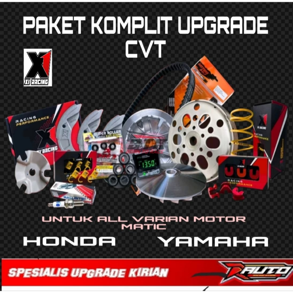 Jual PAKET KIRIAN FULL UPGRADE HEMAT X1 RACING VARIO 125 OLD-VARIO 150 ...