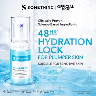 SOMETHINC HYALuronic9+ Advanced + B5 Serum - Memperkuat Skin Barrier Agar Tampil Lebih Plumpy, Halus, dan Segar. Serum Hidrasi Kulit Kering - Serum Menghidrasi Kulit Kering Selama 48 Jam