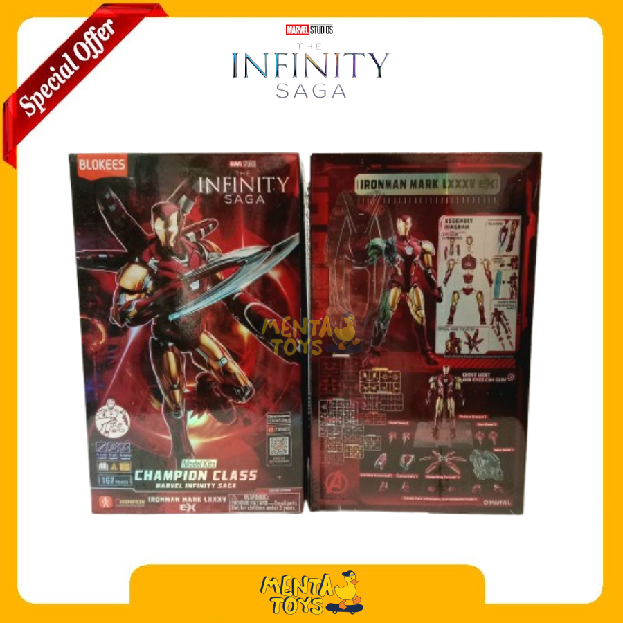 Jual Blokees Figures Marvel The Infinity Saga - Champion Class CC 01 ...