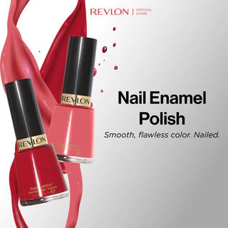 Revlon Nail Enamel Polish Kutek (cat kuku warna intens & tahan lama)