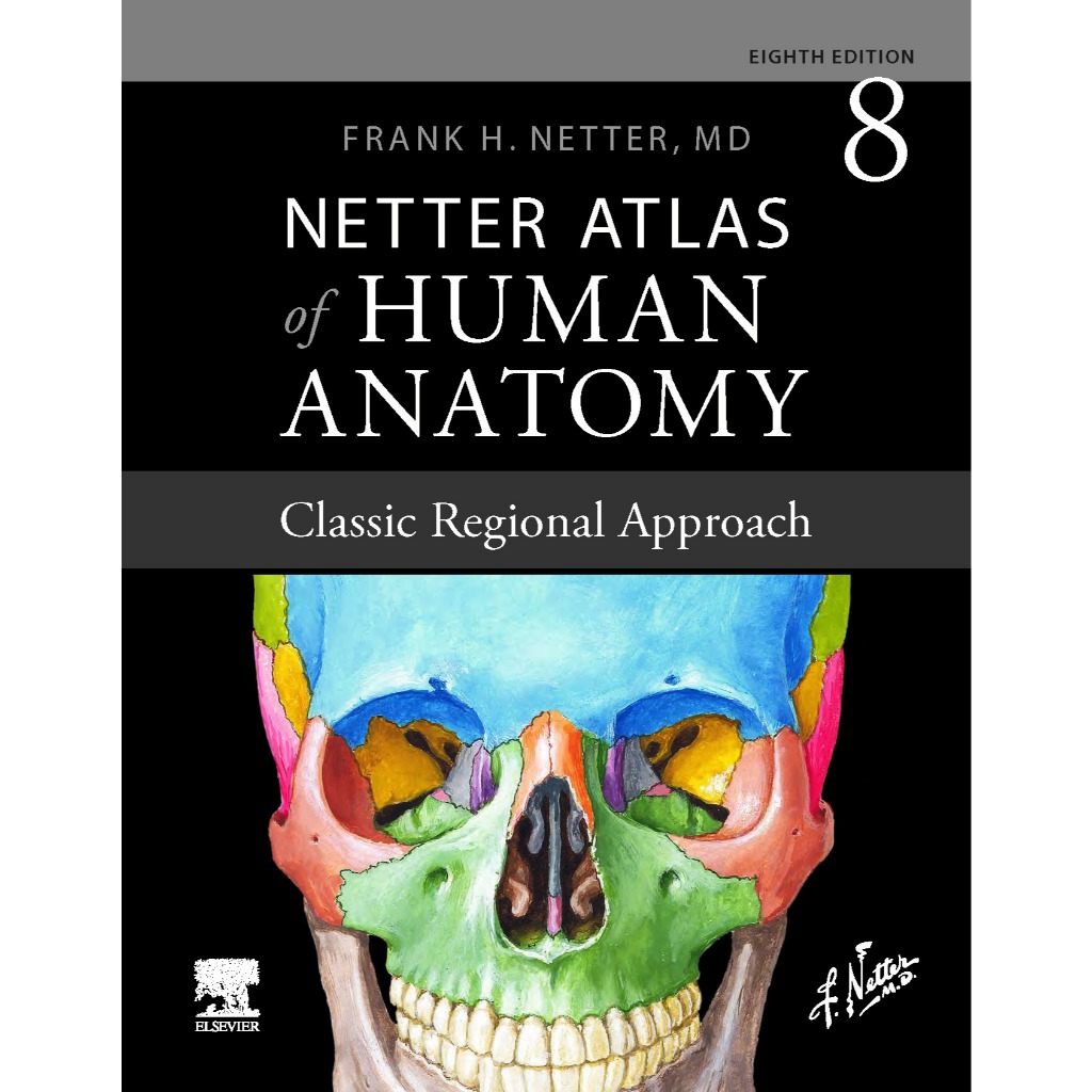 Jual NETTER ATLAS OF HUMAN ANATOMY : Classic Regional Approach EIGHTH ...