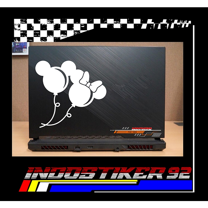 Jual stiker laptop mickey mouse 32 cutting sticker murah keren lucu ...