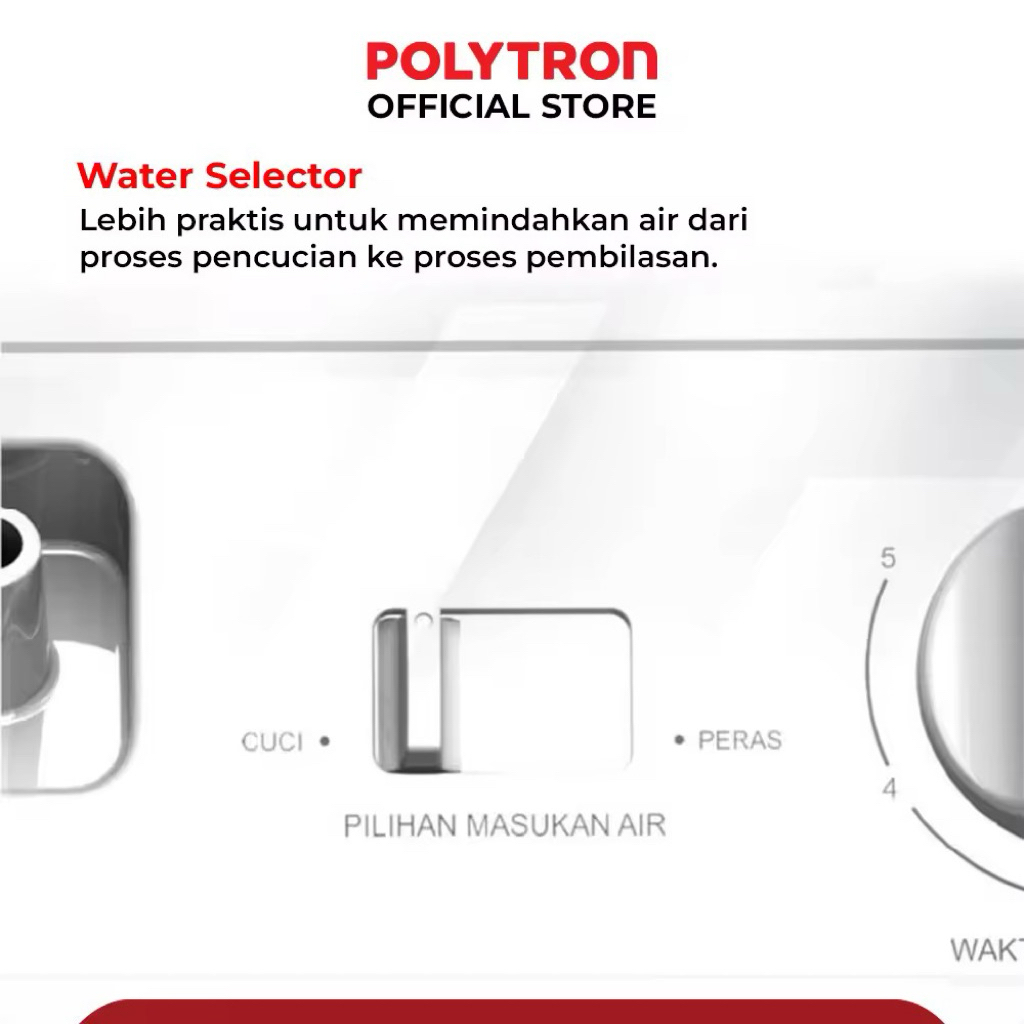 Jual Mesin Cuci Polytron Primadona Giant 2 Tabung PWM-7072N PWM-8072 ...