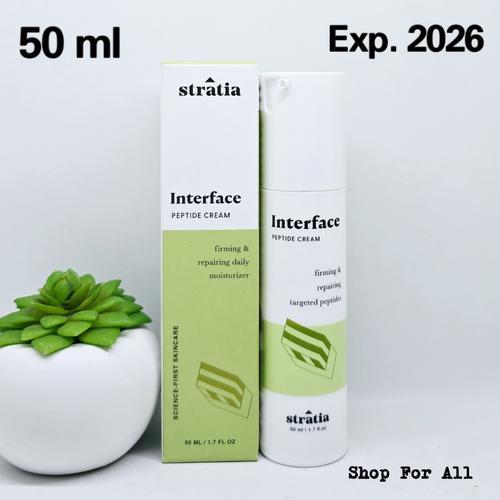 Jual STRATIA Interface Peptide Cream Moisturizer 50 Ml Shopee Indonesia
