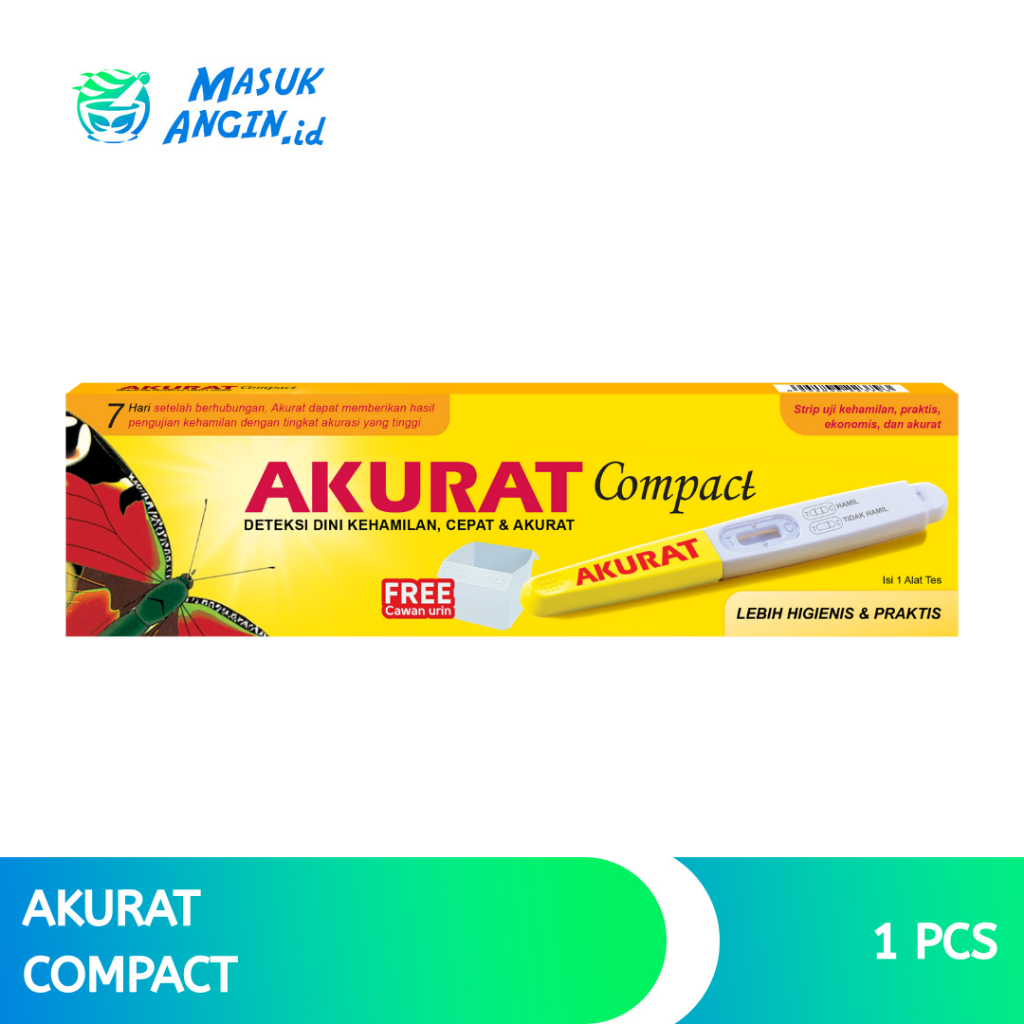 Jual Akurat Compact - Alat Tes Kehamilan | Shopee Indonesia