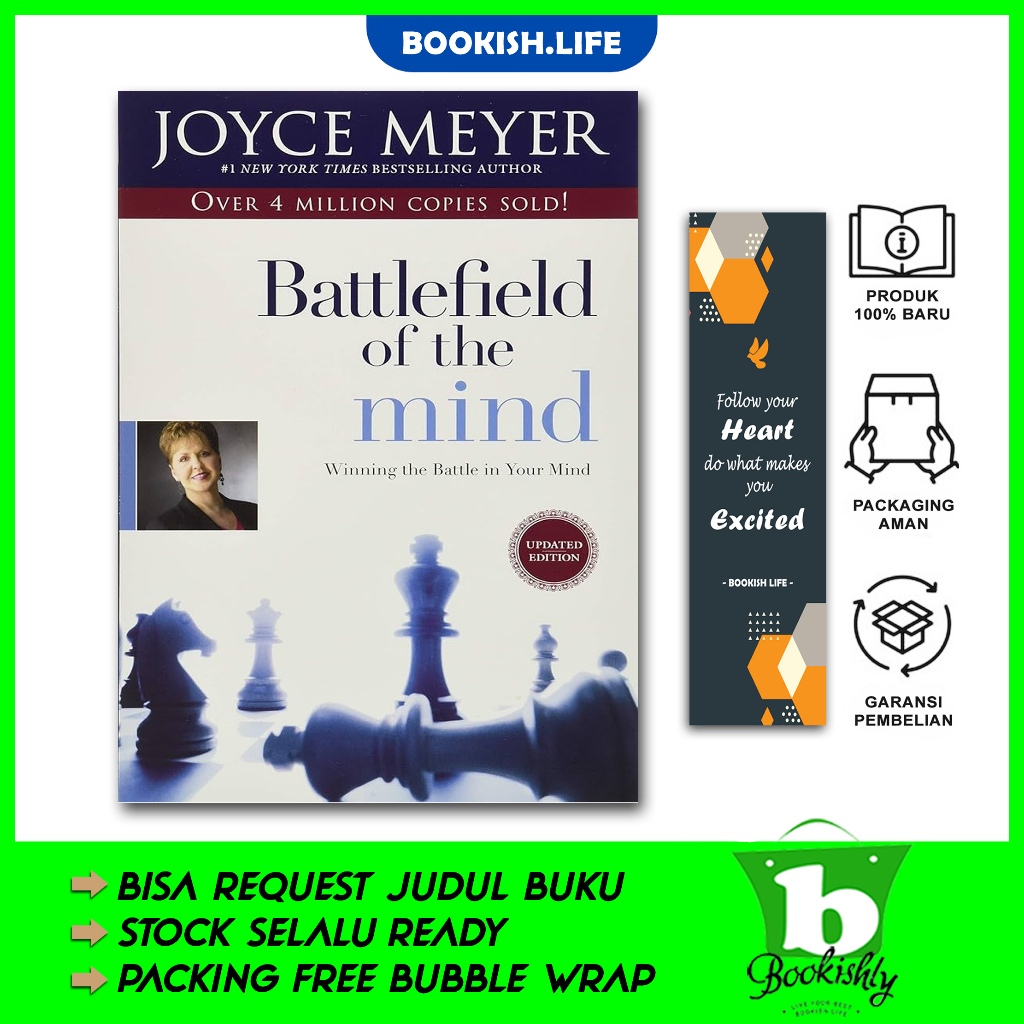 Jual Battlefield of the Mind: Winning the Battle in Your Mind - Joyce ...