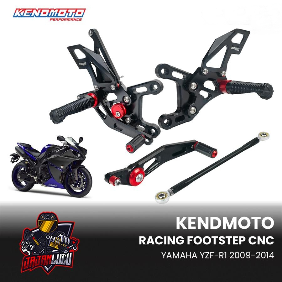 Jual Underbone Rearset Footstep Step KENDMOTO Yamaha R1 2009-2014 ...