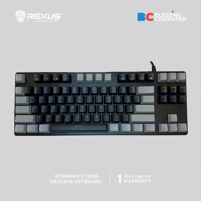 Jual Keyboard Gaming REXUS Legionare MX5.2 STRATO BLACK / BLUE SWITCH ...