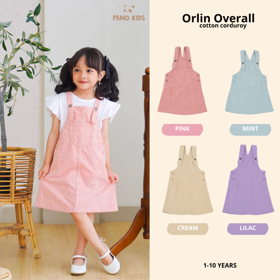 Overall Jumpsuit 1- 10 Tahun