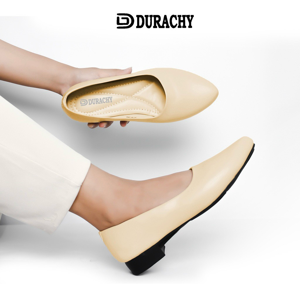 Jual DURACHY - Nora Flat Shoes Wanita Balet Polos Sol Karet | Shopee ...