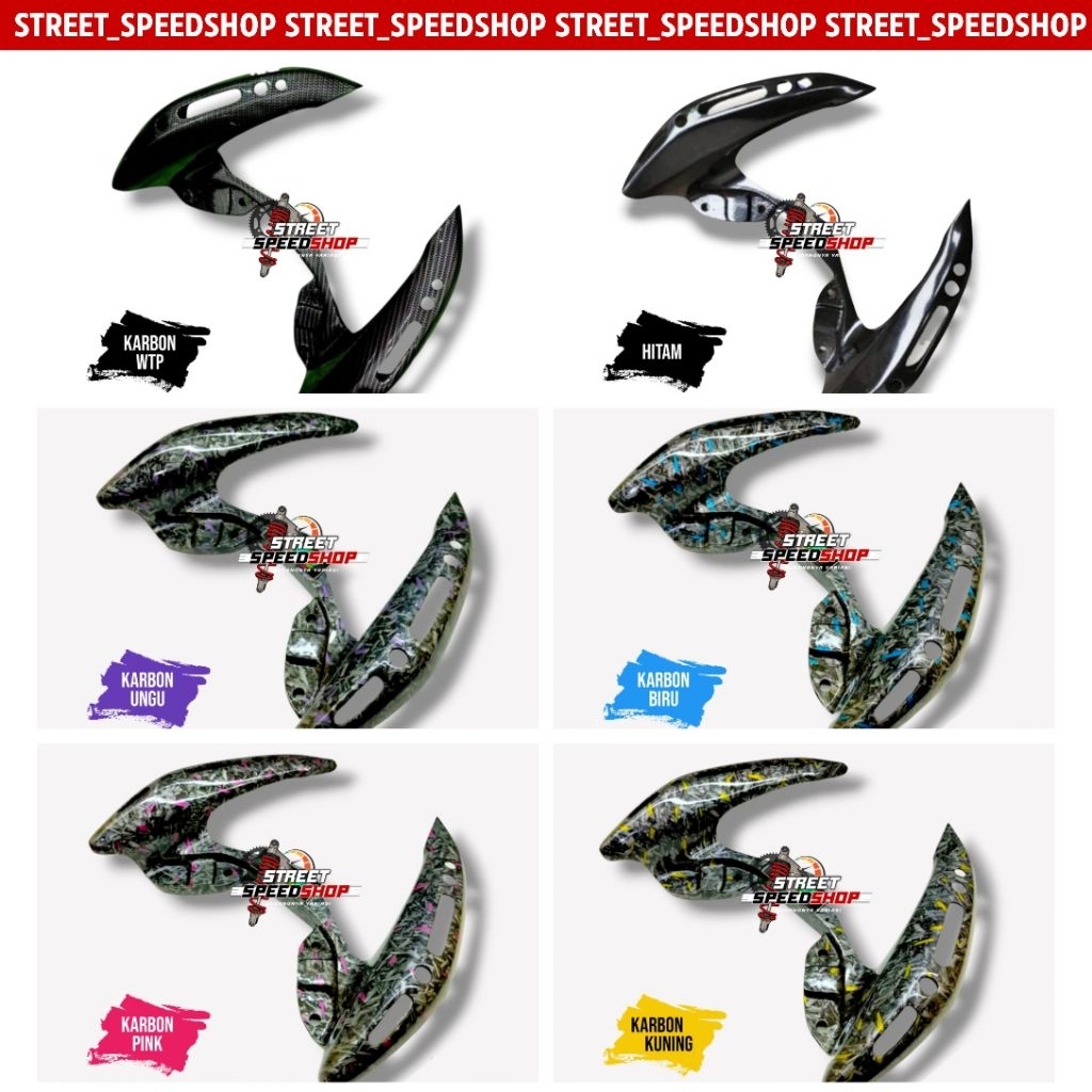 Jual Behel Begel Nmax New Model Coak KARBON FORGED Nmax New Lubang Coak ...