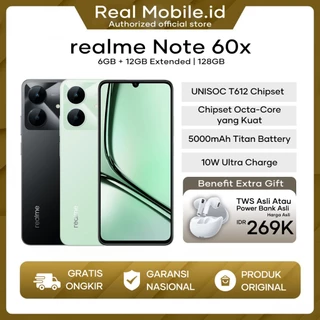 Jual Realme Note 60 Ram Terlengkap & Harga Terbaru Agustus