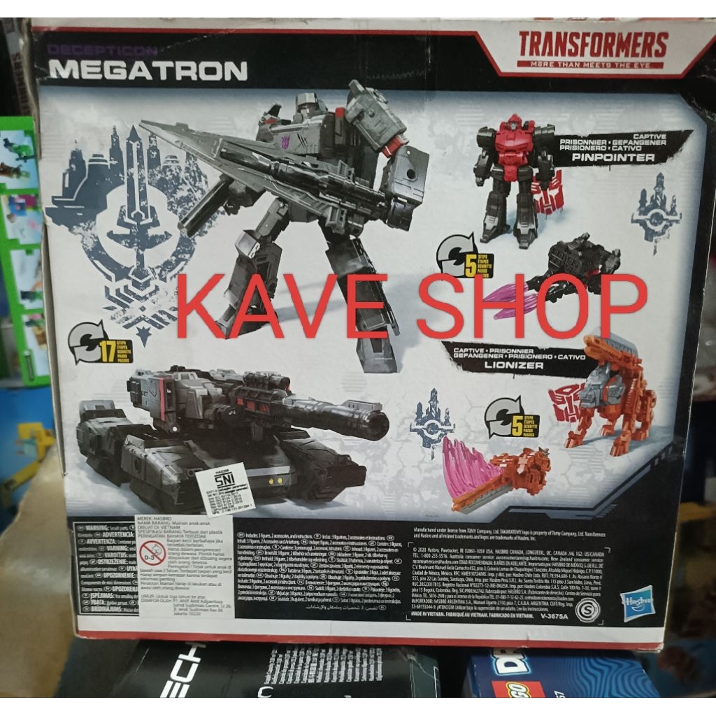 Jual Transformers Earthrise WFC Trilogy - Siege Megatron - Megatron R.E ...