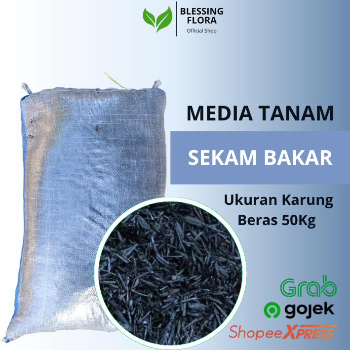 Media Tanam Sekam Bakar Karung 50kg