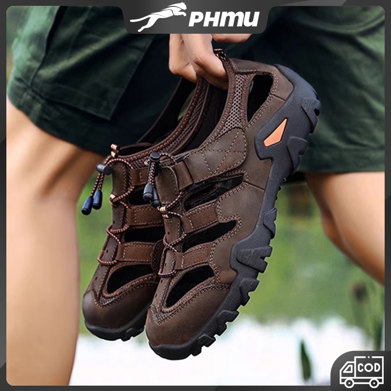 Jual PHMU-Sendal hiking pria Sandal Gunung Pria Outdoor Sepatu sandal ...
