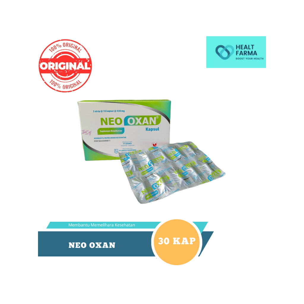 Jual NEO OXAN KAPSUL SUPLEMEN KESEHATAN | Shopee Indonesia
