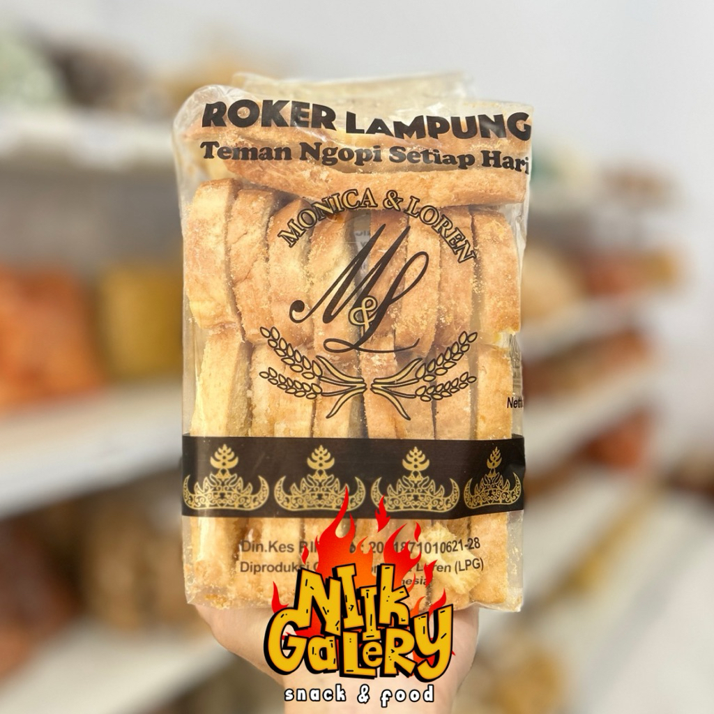 Jual Roti kering lampung ( roker ) monica & loren | Shopee Indonesia