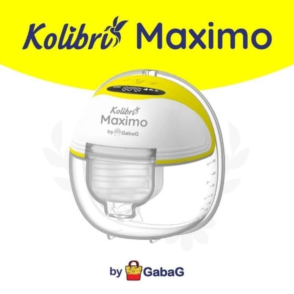 Jual Gabag Kolibri Maximo Breastpump Handsfree Pompa ASI portable premium Gabag | Shopee Indonesia