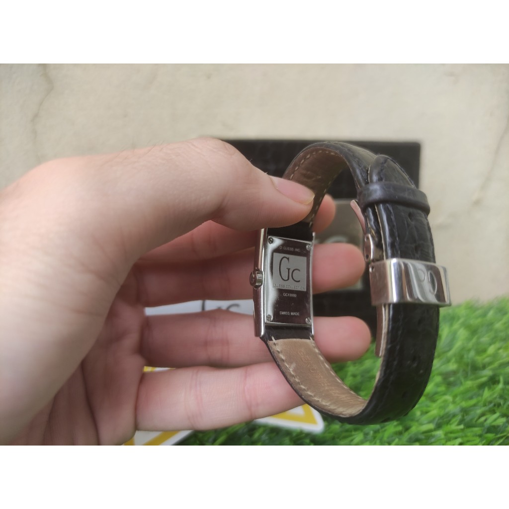 Jual GC Collection by GUESS Original Rectaguler Watch Women Black - Jam ...