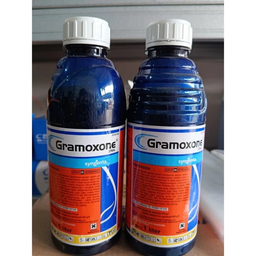Jual GRAMOXONE 276SL HERBISIDA RACUN PEMBASMI RUMPUT & GULMA 1 LITER ...