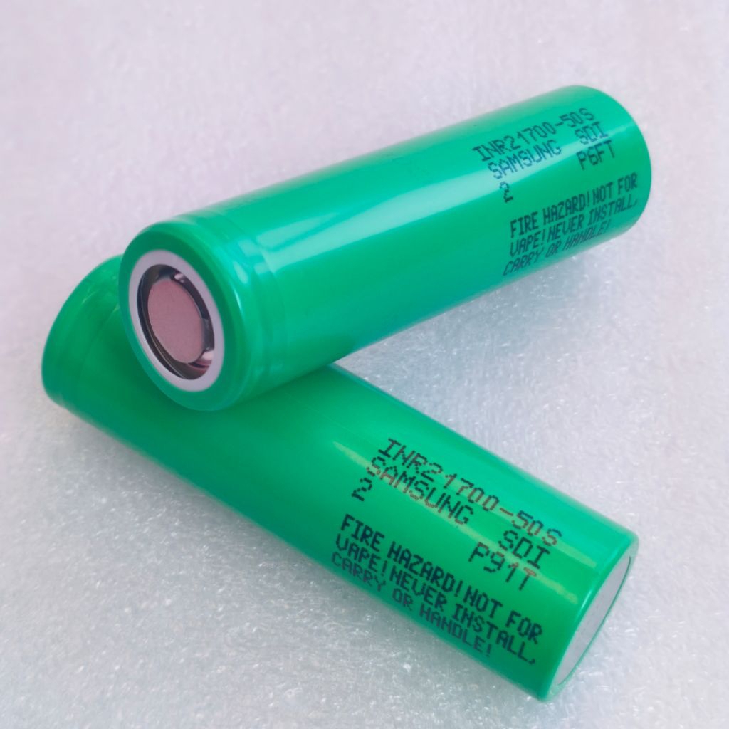 Jual Samsung 50S Baterai Li-ion INR 21700 5000mAh 3.7V High Drain Flat ...