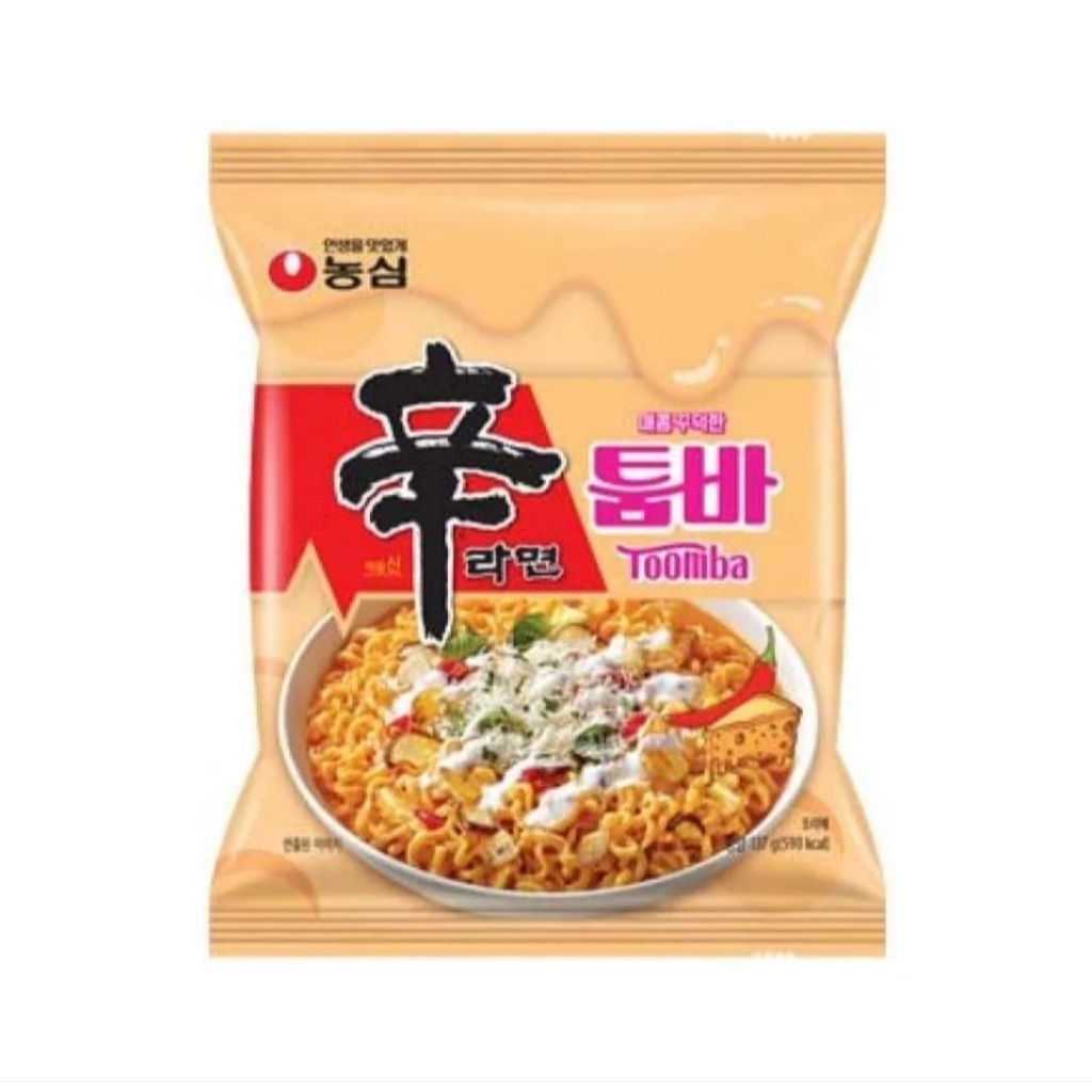 Jual Nongshim shin ramyun toomba spicy & cream flavour | Shopee Indonesia