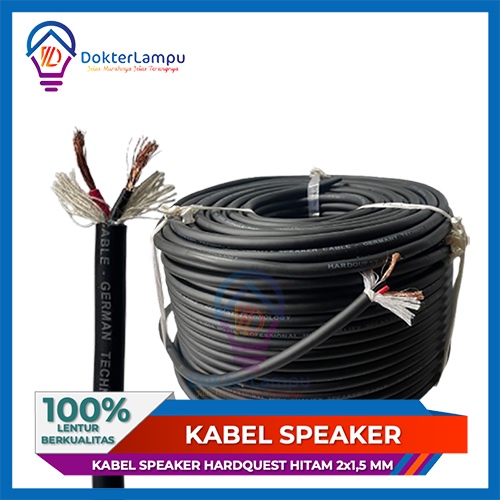 Jual Kabel Speaker HARD QUEST hardquest x 1,5 mm Kabel Spiker