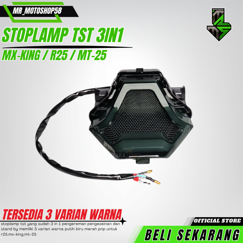 Jual STOPLAMP TST LAMPU STOP TST R25 MX KING MT-25 LAMPU STOPLAMP TST ...
