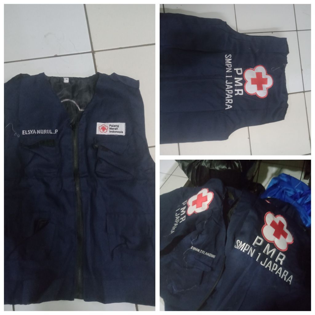 Jual rompi oblong pmr warna navy | Shopee Indonesia