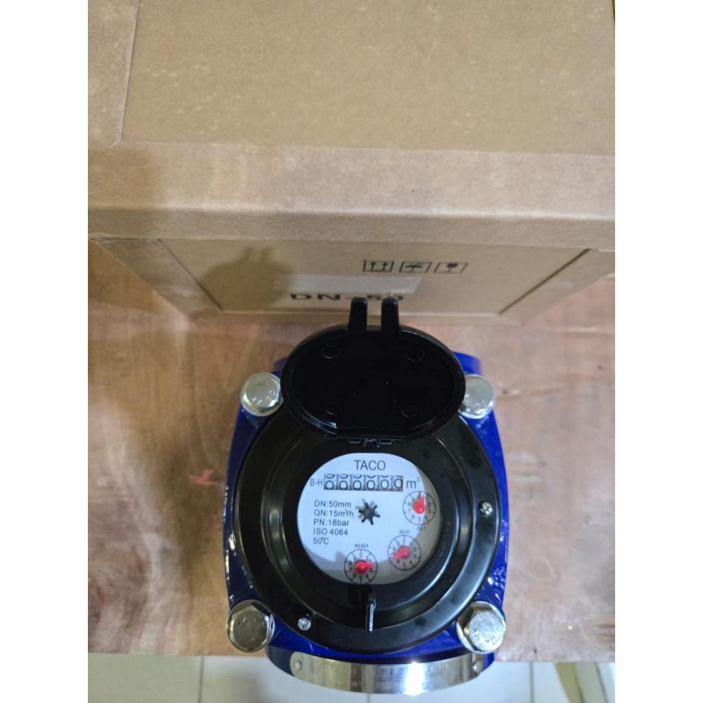 Jual Meteran Air / Water Meter TACO Type Flange Size 2 Inch DN 50 mm ...