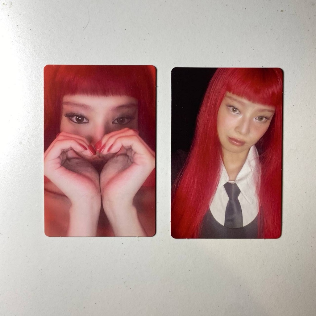 Jual Sharing Official Photocard PC Jennie Ruby Digipack Version ...