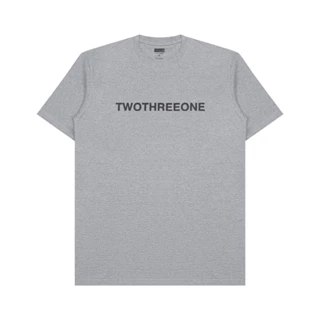 M231 T-shirt Grafis Twothreeone Pendek Abu 1117A