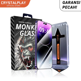 CrystalPlay Tempered Glass Privacy Clear Glossy Auto Align Tech / Easy App Premium Screen Protector X 11 12 13 14 15 16 PLUS PRO MAX Screen Guard Gorilla Glass