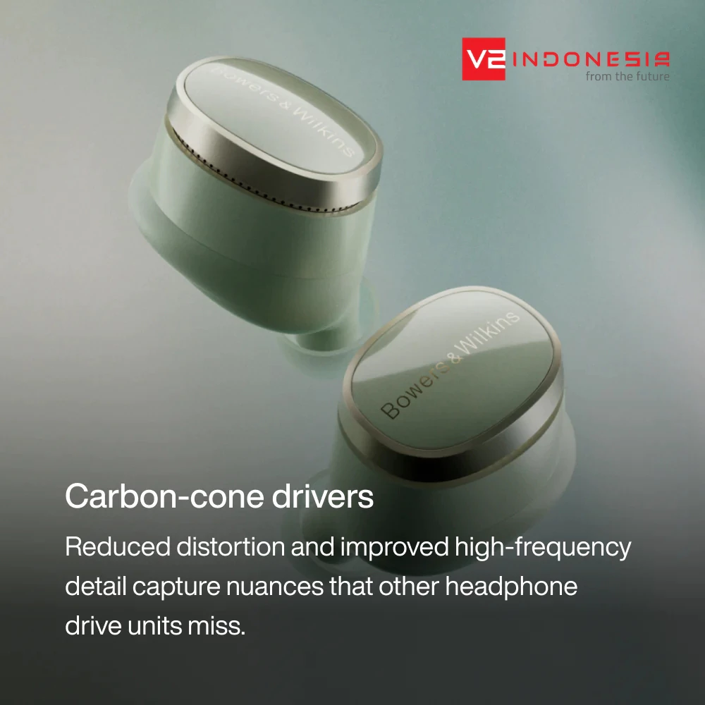 Bowers & Wilkins B&W Pi8 In-ear True Wireless earbuds - Jade Green