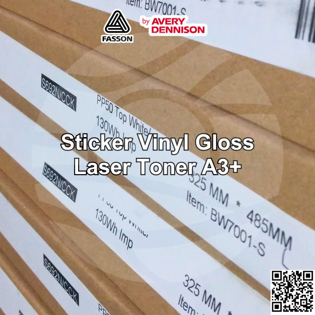 Jual FASSON Avery USA - Sticker Vinyl Laser Digital Print Stiker anti ...
