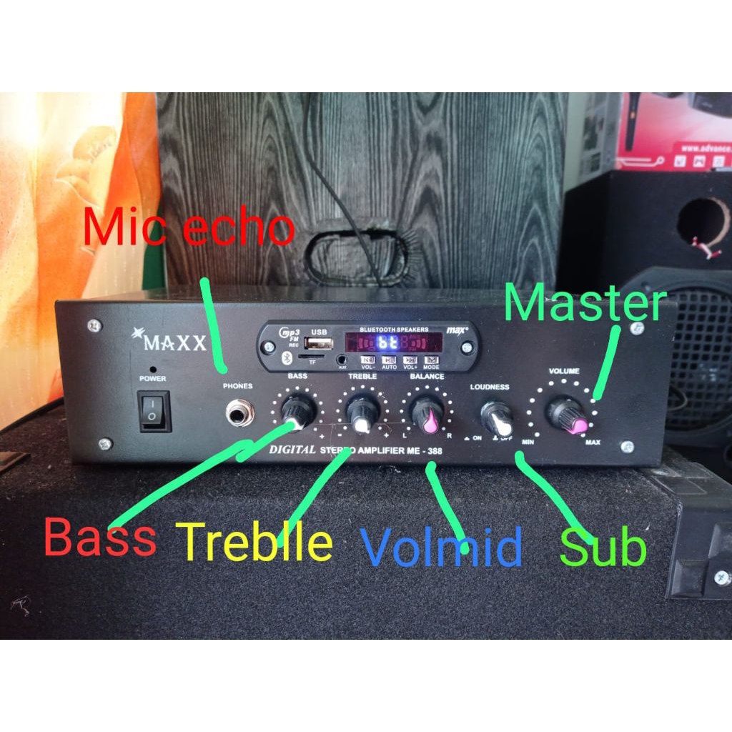 Jual Ampli rakitan 504 / 506 bisa untuk 12in - 15in 2x | Shopee Indonesia