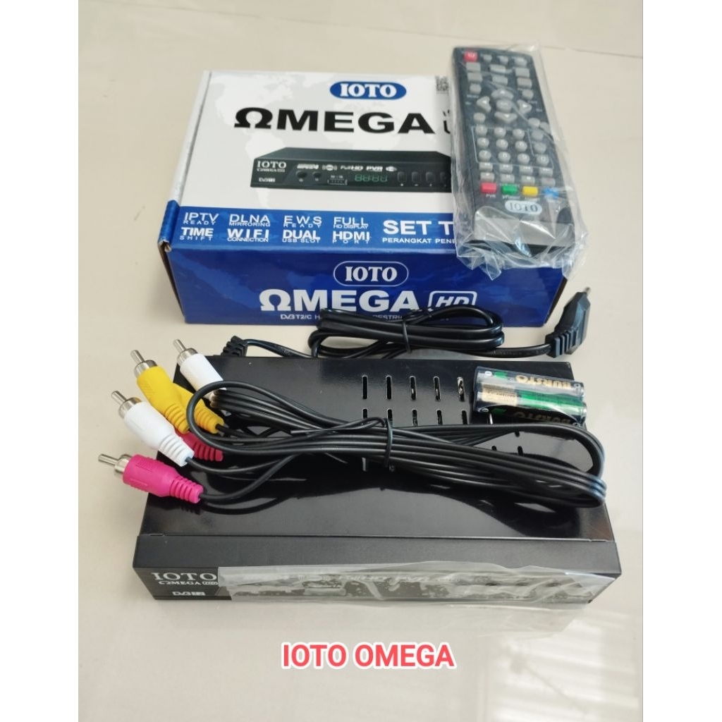 Jual SET TOP BOX IOTO OMEGA VE AOKI STB DVB T2 CHIPSET SUNPLUS SNI ...