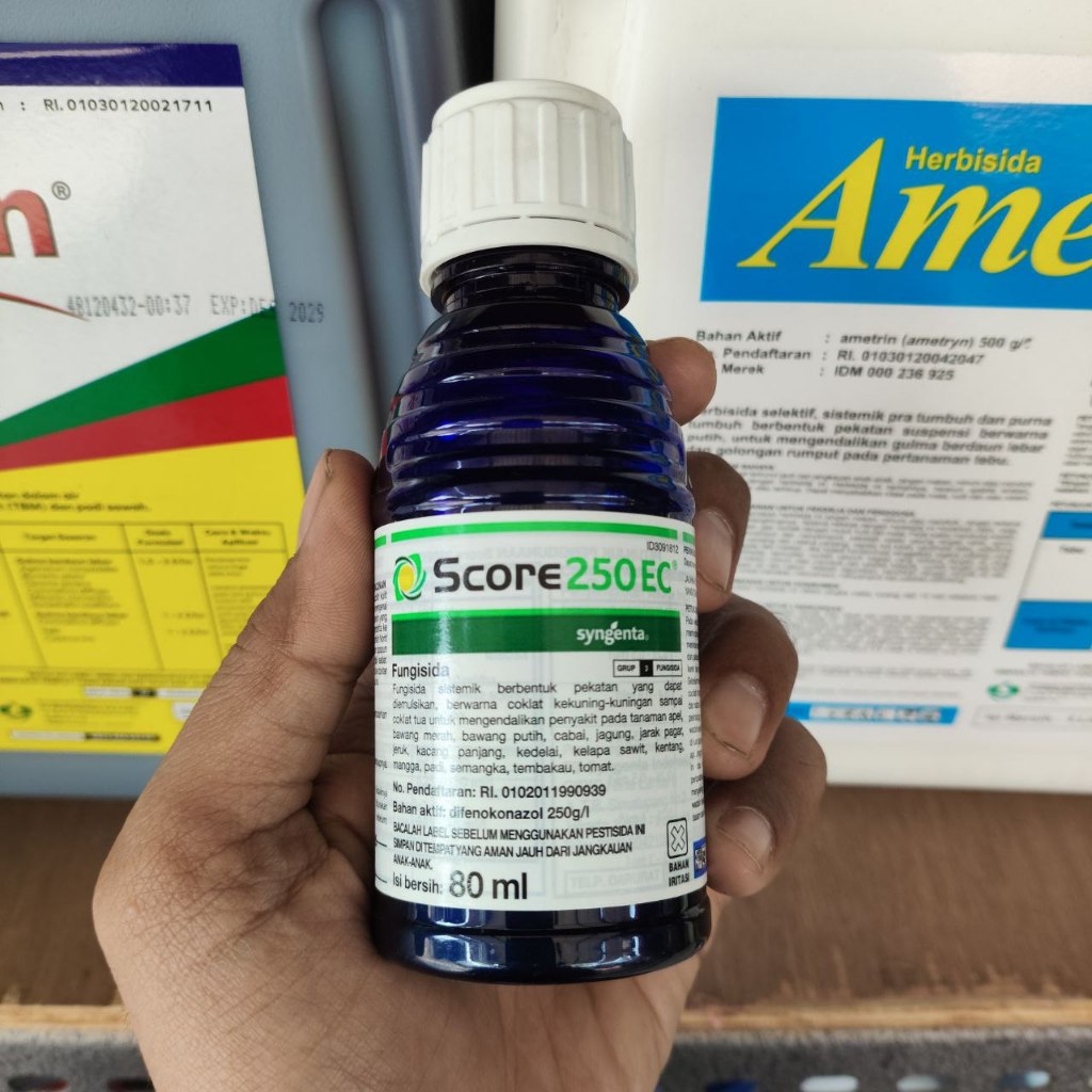 Jual SCORE 250 EC - 80 ml | Fungisida Sistemik Pengendali Jamur ...