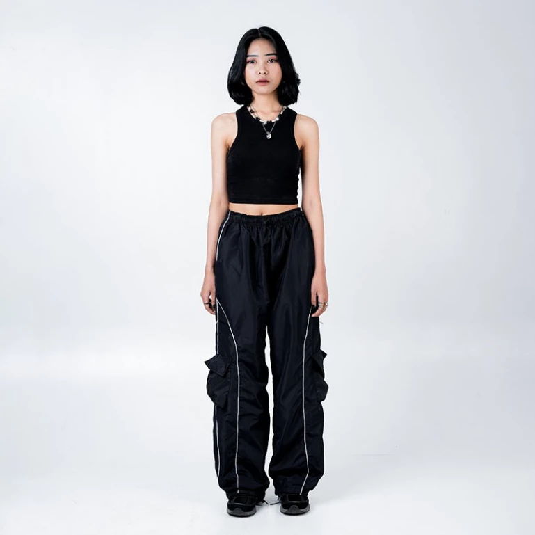 Y2K BUGGY PANTS CARGO