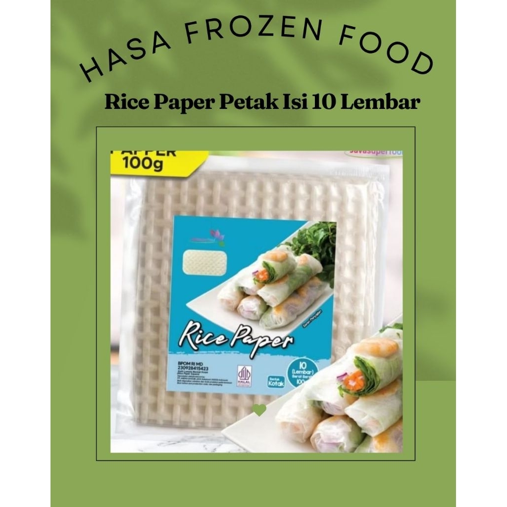 Jual Rice Paper Petak isi 10 Lembar | Shopee Indonesia