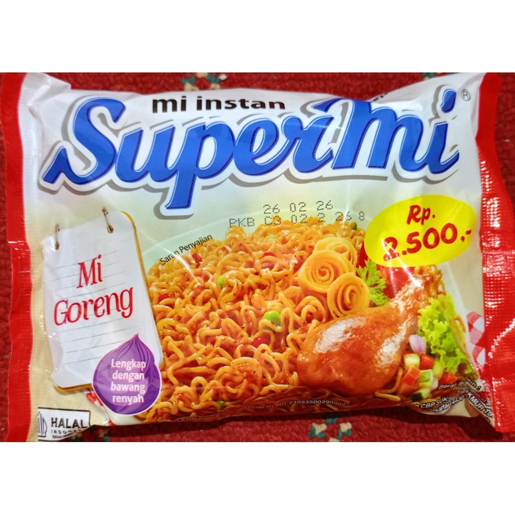 Jual SUPERMI (BARU) Rasa Mie Goreng 1 Bungkus | Shopee Indonesia