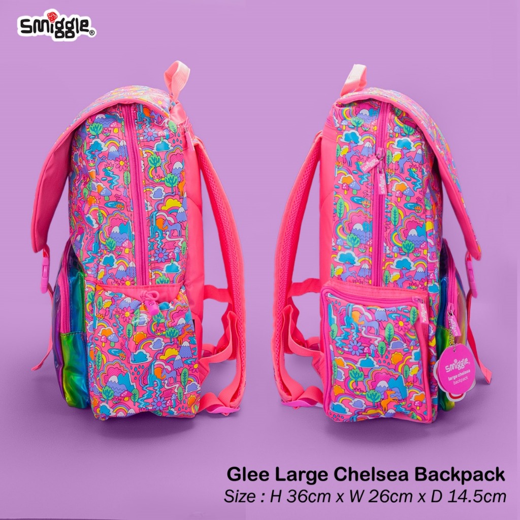 Jual SMIGGLE Glee Large Chelsea Backpack ransel remaja | Shopee Indonesia