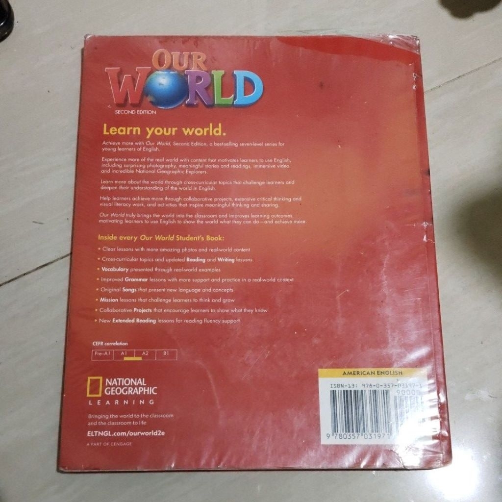 Jual BUKU ORI BUKU OUR WORLD STUDENTS BOOK 4 PENERBIT ELTNGL | Shopee ...