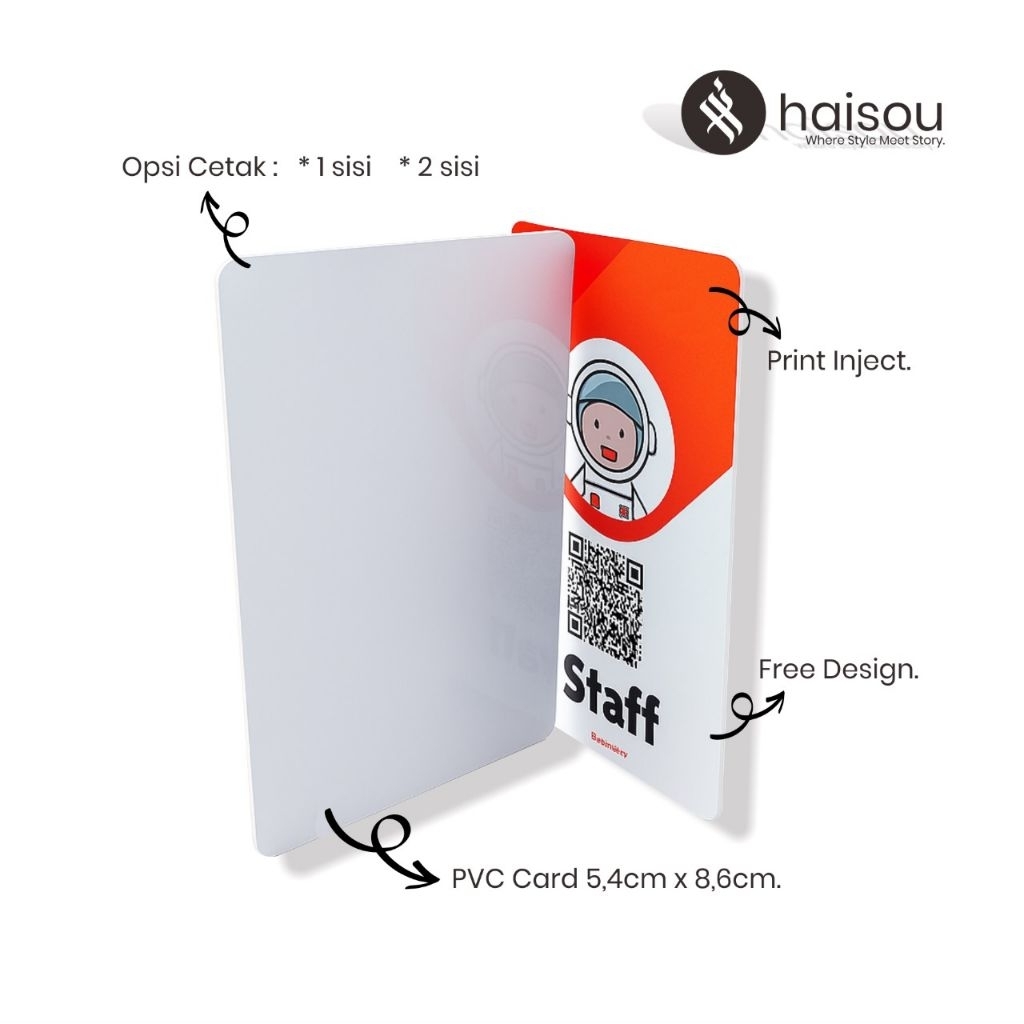 Jual ID Card Inject PVC Custom | Shopee Indonesia