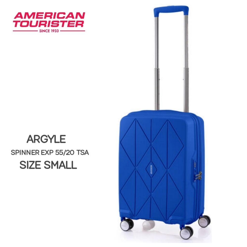 Jual KOPER KABIN AMERICAN TOURISTER ARGYLE HARDCASE 20 inch TSA