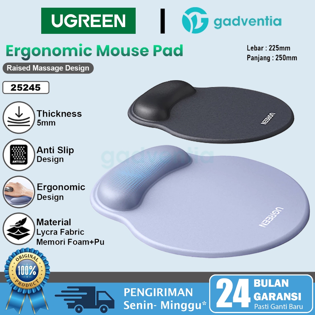 Jual Ugreen Mousepad Alas Tatakan Meja Mouse Pad Gaming Anti Slip ...