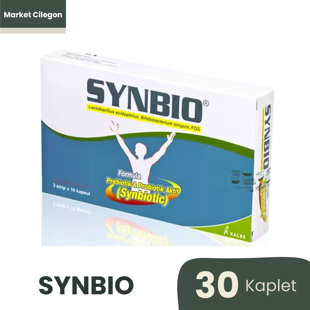 Jual Synbio 30 Kapsul Suplemen Probiotik dan Prebiotik Dewasa | Shopee ...