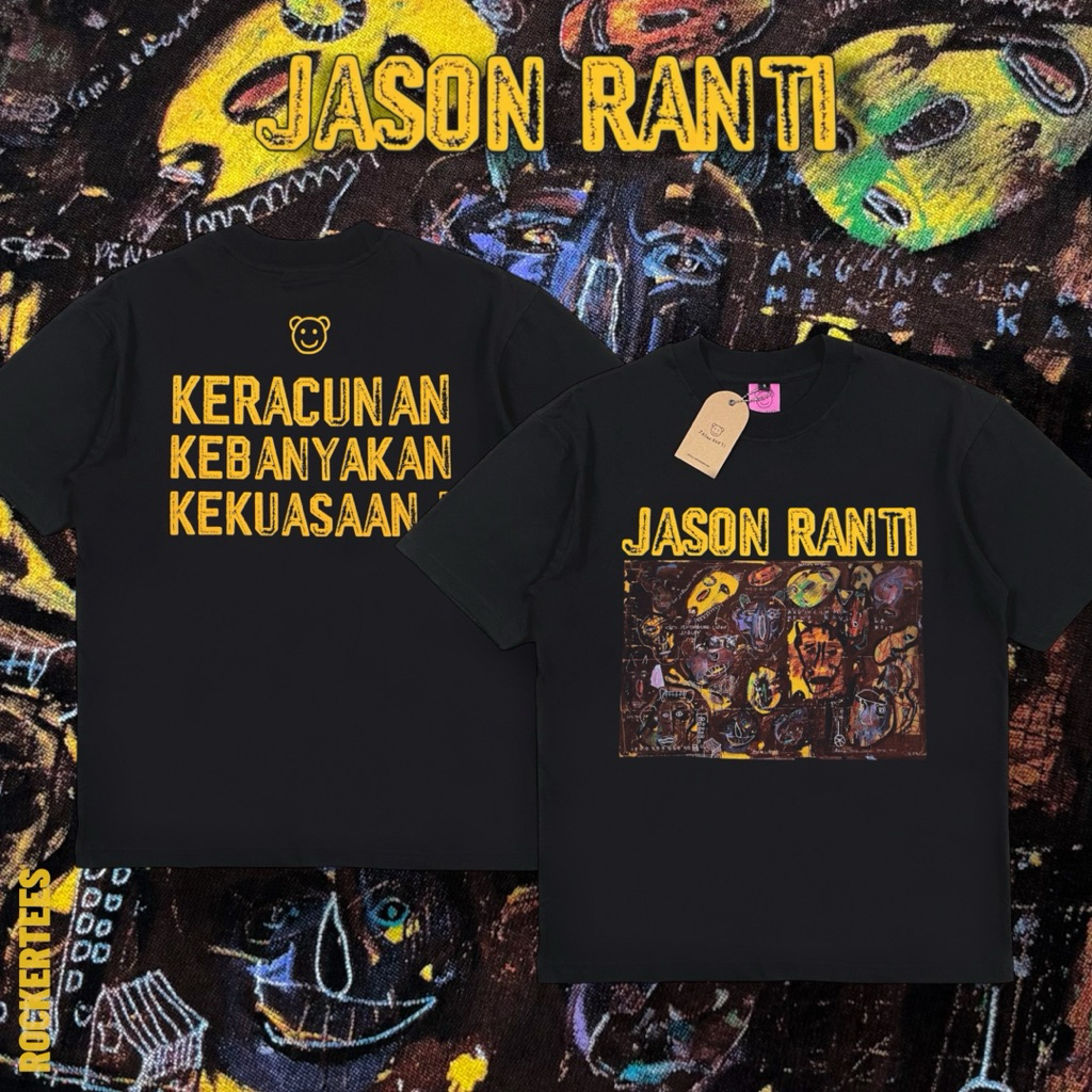 Jual JASON RANTI - KERACUNAN KEBANYAKAN KEKUASAAN | BLACK T-SHIRT ...
