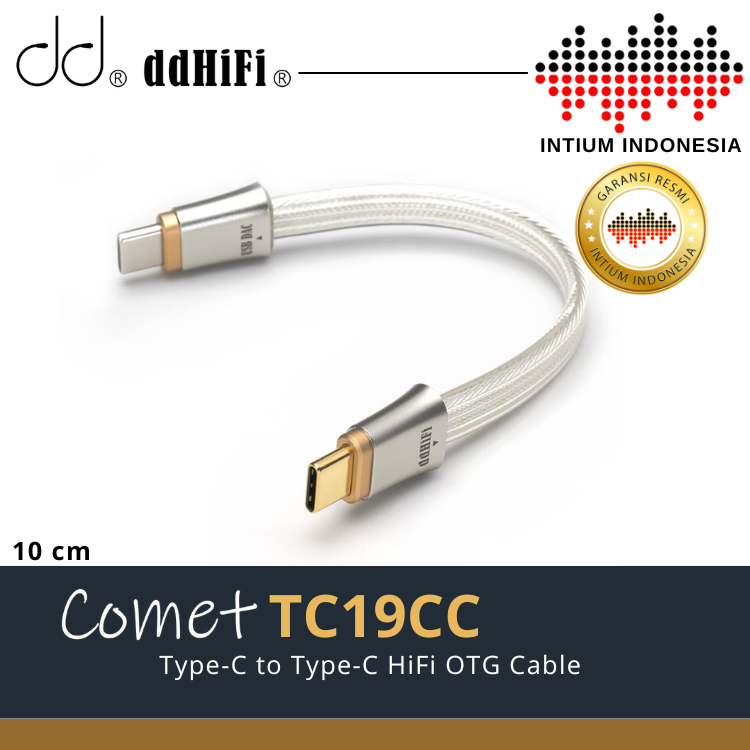 Jual ddHifi COMET TC19CC / TC 19CC Type C to Type C OTG Hifi Cable
